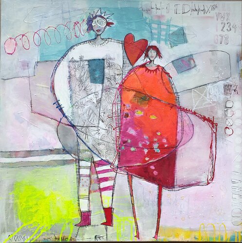 Amore di Helmtrud Kraienhorst, Pittura in vendita su Singulart