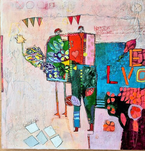 In Love di Helmtrud Kraienhorst, Pittura in vendita su Singulart