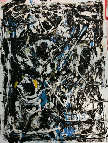 senza titolo o omaggio a Emilio Vedova by Emilio Marrazzo, Painting for Sale on Singulart