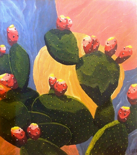 La calma invisible del desierto by José Blanco Lorenzo Blanco Lorenzo, Painting for Sale on Singulart