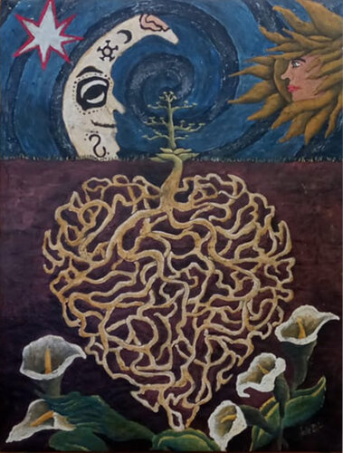 El Universo espera por ti by José Blanco Lorenzo Blanco Lorenzo, Painting for Sale on Singulart