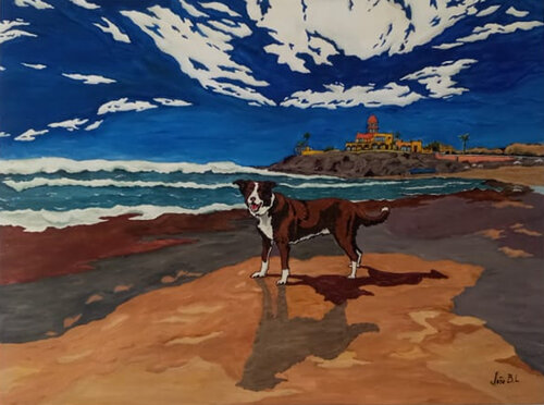commission The King of Cerritos by José Blanco Lorenzo Blanco Lorenzo, 회화 for Sale on Singulart