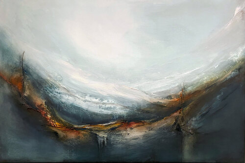 Lava by Alessandra Marzatico, Painting for Sale on Singulart
