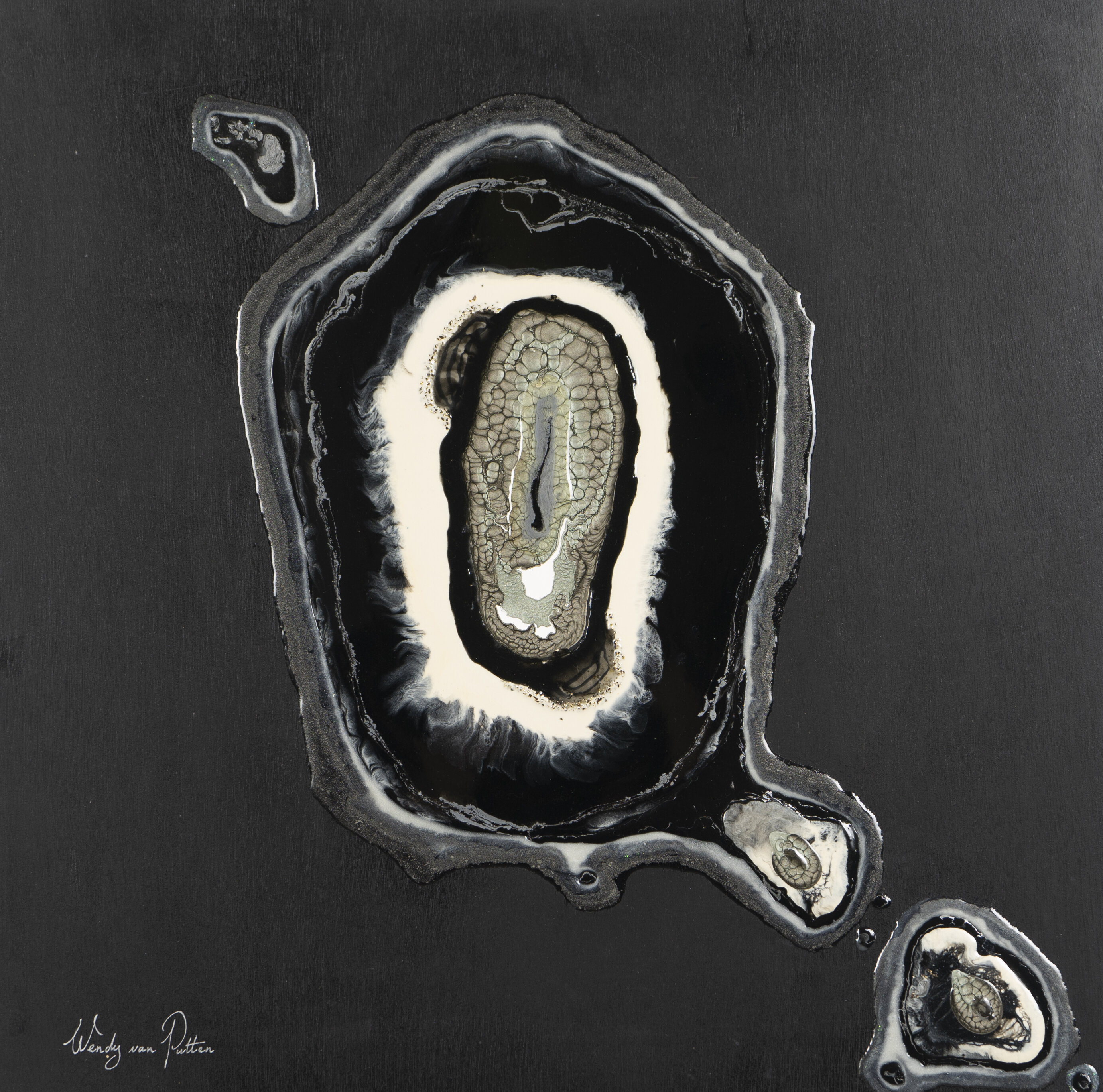Thema Mineral Gemälde