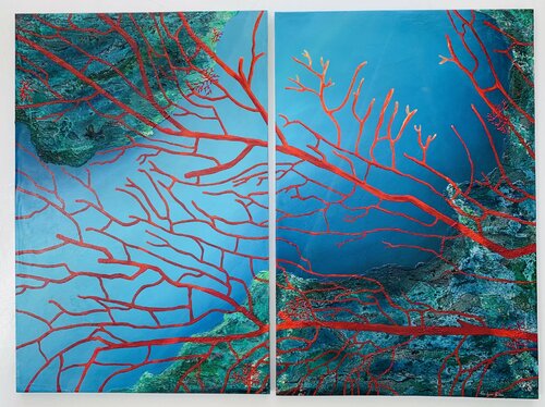 Red coral von Wendy van Putten, Malerei kaufen auf Singulart