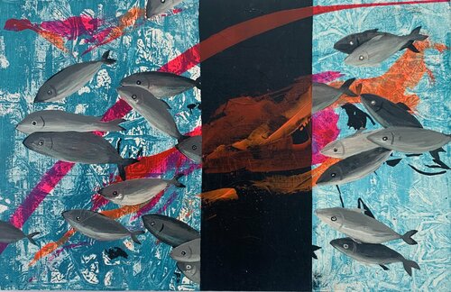 Daily travel van Wendy van Putten, Schilderij te koop op Singulart