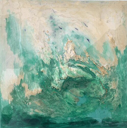 Treasure islands 1 van Wendy van Putten, Schilderij te koop op Singulart