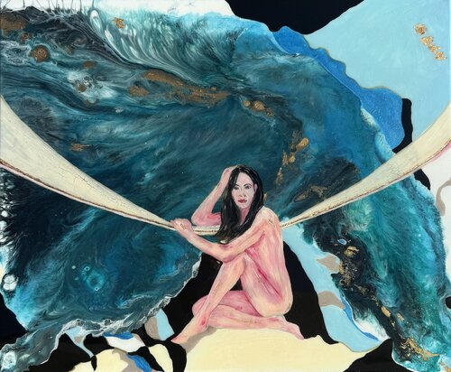 The path she chose di Wendy van Putten, Pittura in vendita su Singulart