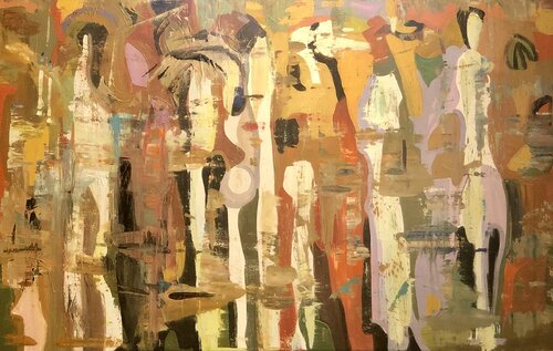SAVING DEMOCRACY SERIES: ARISE! di Christine Sharp, Pittura in vendita su Singulart