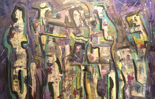 SAVING DEMOCRACY SERIES: NO PLACE TO RUN van Christine Sharp, Schilderij te koop op Singulart