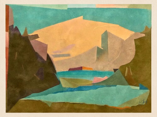 MOUNTAIN HIGH II by Christine Sharp, 인쇄 for Sale on Singulart