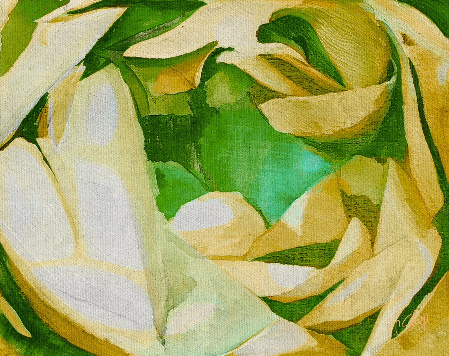 YELLOW ROSE Christine Sharp Édition à vendre