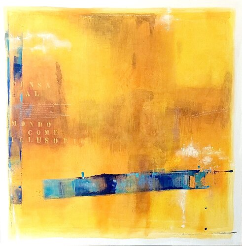 Pensa al Mondo van Simona Marziani, Schilderij te koop op Singulart