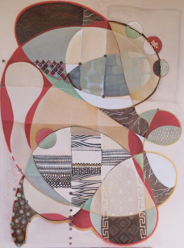 And The Universe Plays van Simona Marziani, Schilderij te koop op Singulart