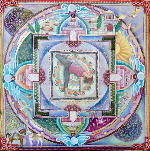 Half Moon van Simona Marziani, Schilderij te koop op Singulart