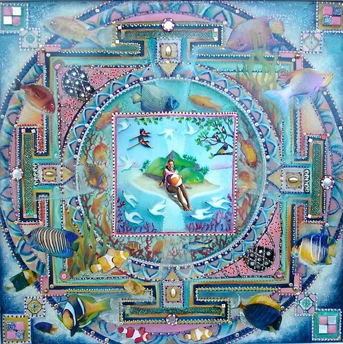 Honolulu van Simona Marziani, Schilderij te koop op Singulart