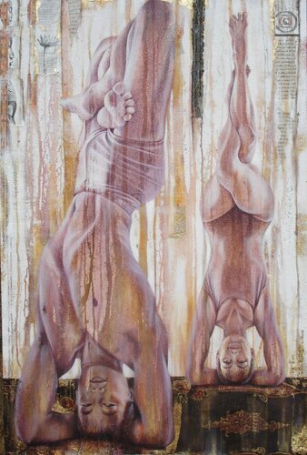 Gravity van Simona Marziani, Schilderij te koop op Singulart