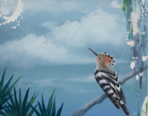 Little bird van Simona Marziani, Schilderij te koop op Singulart