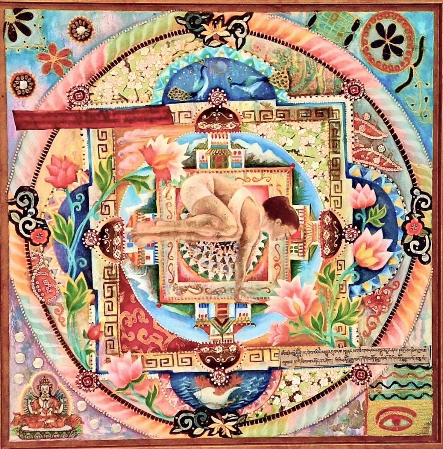 Tibetan Yoga mandala Simona Marziani
