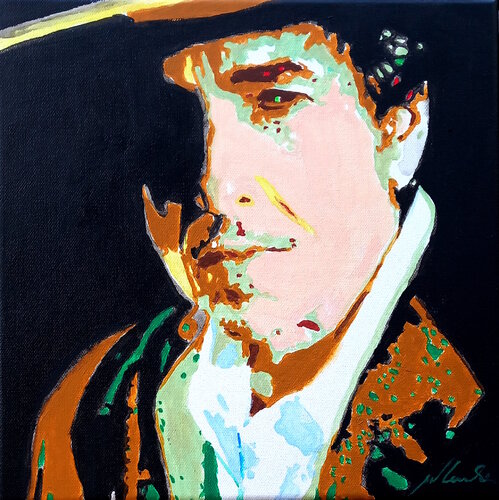 PR 89 Bob Dylan von Willi Lemke, Malerei kaufen auf Singulart