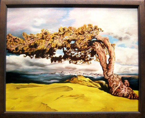 Baum 1 von Willi Lemke, Malerei kaufen auf Singulart