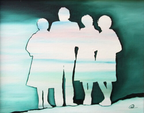 Gruppe di Willi Lemke, Pittura in vendita su Singulart