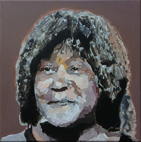 Pr 99a Joan Armatrading von Willi Lemke, Malerei kaufen auf Singulart