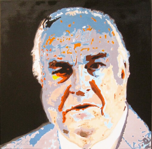 Helmut Kohl di Willi Lemke, Pittura in vendita su Singulart