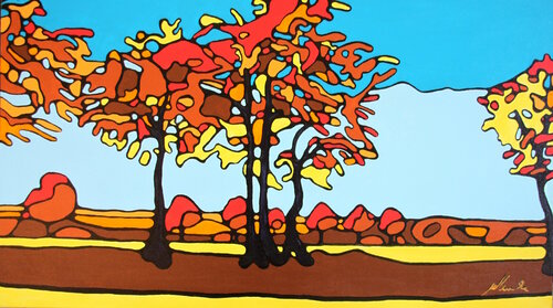 B 31 Bei Monschau van Willi Lemke, Schilderij te koop op Singulart