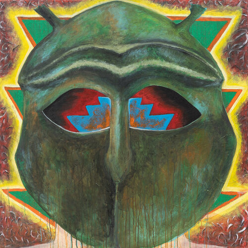 Reflexionar, tal vez es indecente par Dario Parejas, Peinture en vente sur Singulart