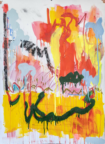 Abstract van Pablo Ramón Benítez, Werk op papier te koop op Singulart