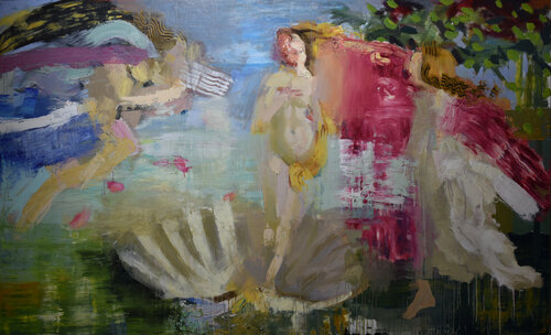 "La nascita di Venere, observing Botticelli" Akis Oulkeroglou