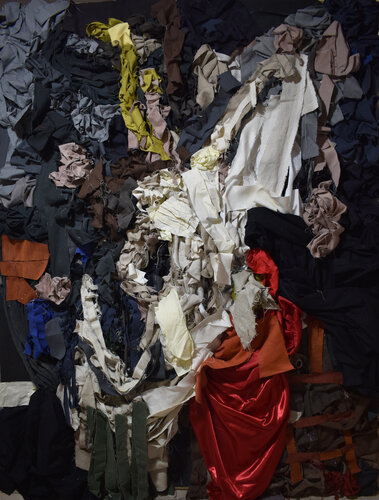 The descent from the cross van Akis Oulkeroglou, Textiel te koop op Singulart