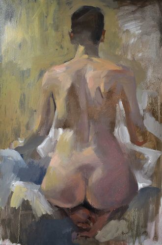 live sessioon part 1 par Akis Oulkeroglou, Peinture en vente sur Singulart