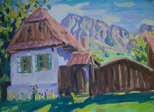 Sunlight van Róbert Rózsa, Schilderij te koop op Singulart