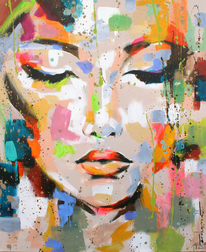 Color sereen 2 by Ingeborg Herckenrath, 회화 for Sale on Singulart