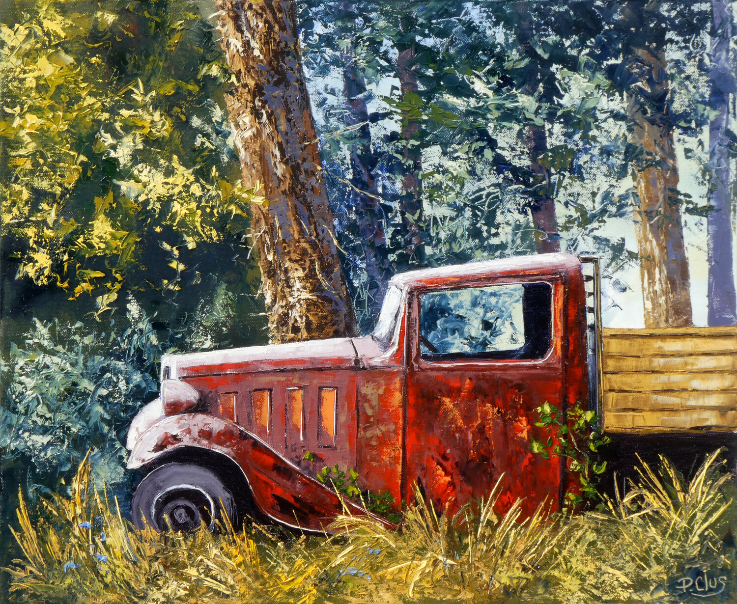 Le vieux pick up Pascal Clus