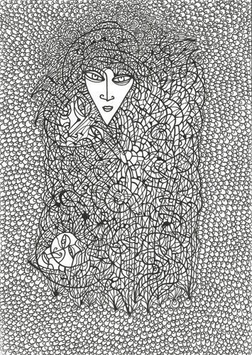 Zwischen Verdichtung und Werden von Ira Repey, Zeichnungen kaufen auf Singulart