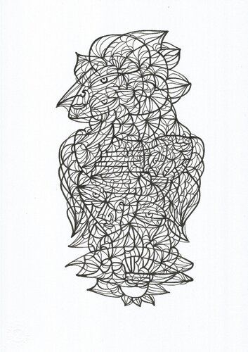 Bildmeditation 3 par Ira Repey, Dessin en vente sur Singulart