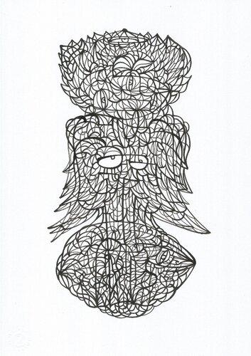 Bildmeditation 6 par Ira Repey, Dessin en vente sur Singulart