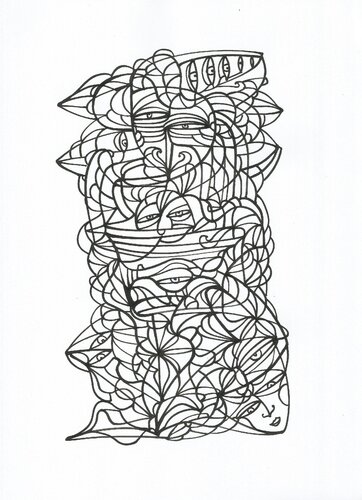 Bildmeditation 7 by Ira Repey, 소묘 for Sale on Singulart