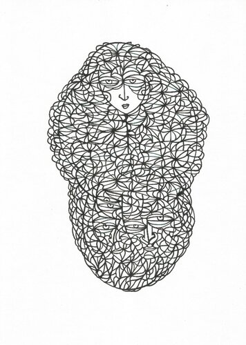Bildmeditation 9 von Ira Repey, Zeichnungen kaufen auf Singulart