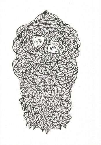 Bildmeditation 10 by Ira Repey, 소묘 for Sale on Singulart
