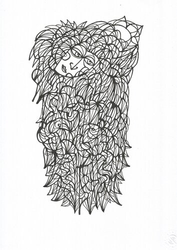 Bildmeditation 14 di Ira Repey, Disegno in vendita su Singulart