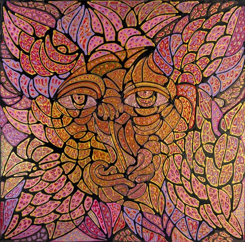 Laune in Lila von Ira Repey, Malerei kaufen auf Singulart