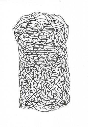 Energielinien 3 par Ira Repey, Dessin en vente sur Singulart