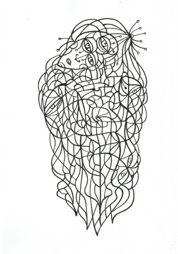 Energielinien 16 de Ira Repey, Dibujo a la venta en Singulart
