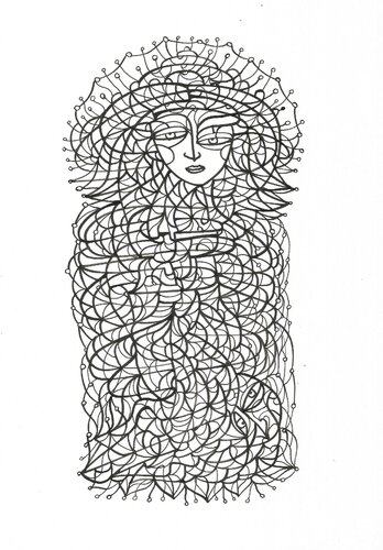 Energielinien 19 by Ira Repey, 소묘 for Sale on Singulart