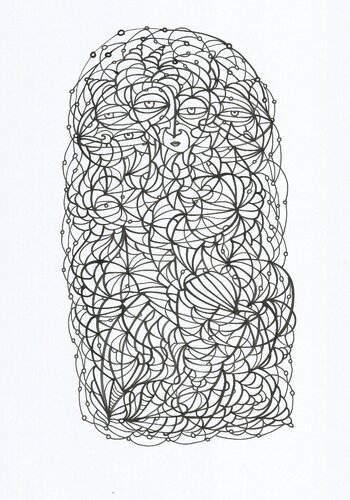 Energielinien 24 by Ira Repey, 소묘 for Sale on Singulart