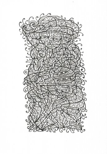 Energielinien 31 par Ira Repey, Dessin en vente sur Singulart